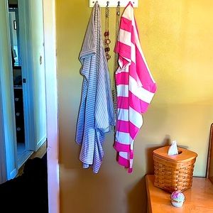 2 (Women’s) tees - striped, short sleeved, Size XL. comfy summer tees, Old Navy.
